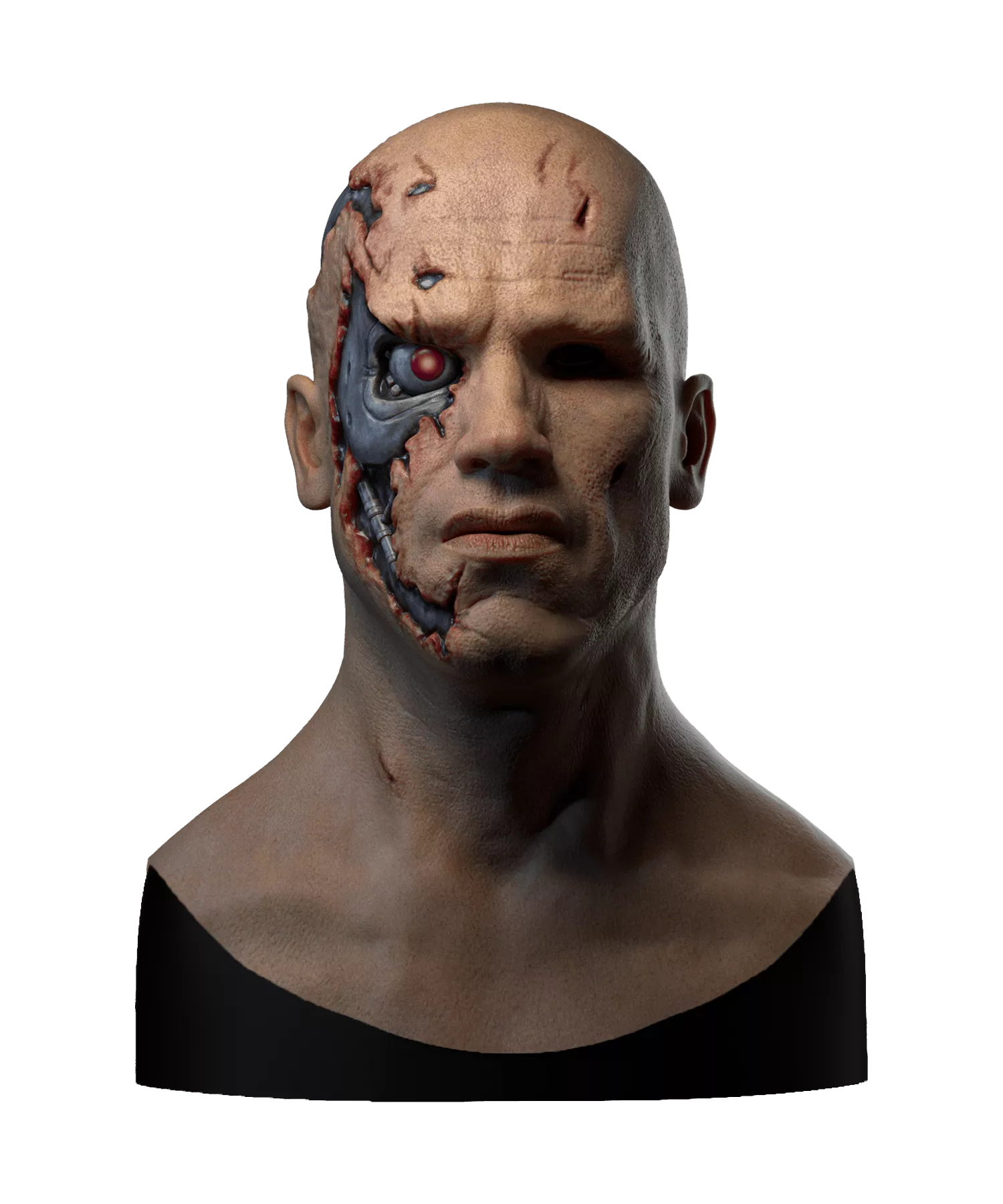 The Cyborg Silicone Mask