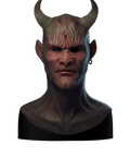 The Demon Silicone Mask