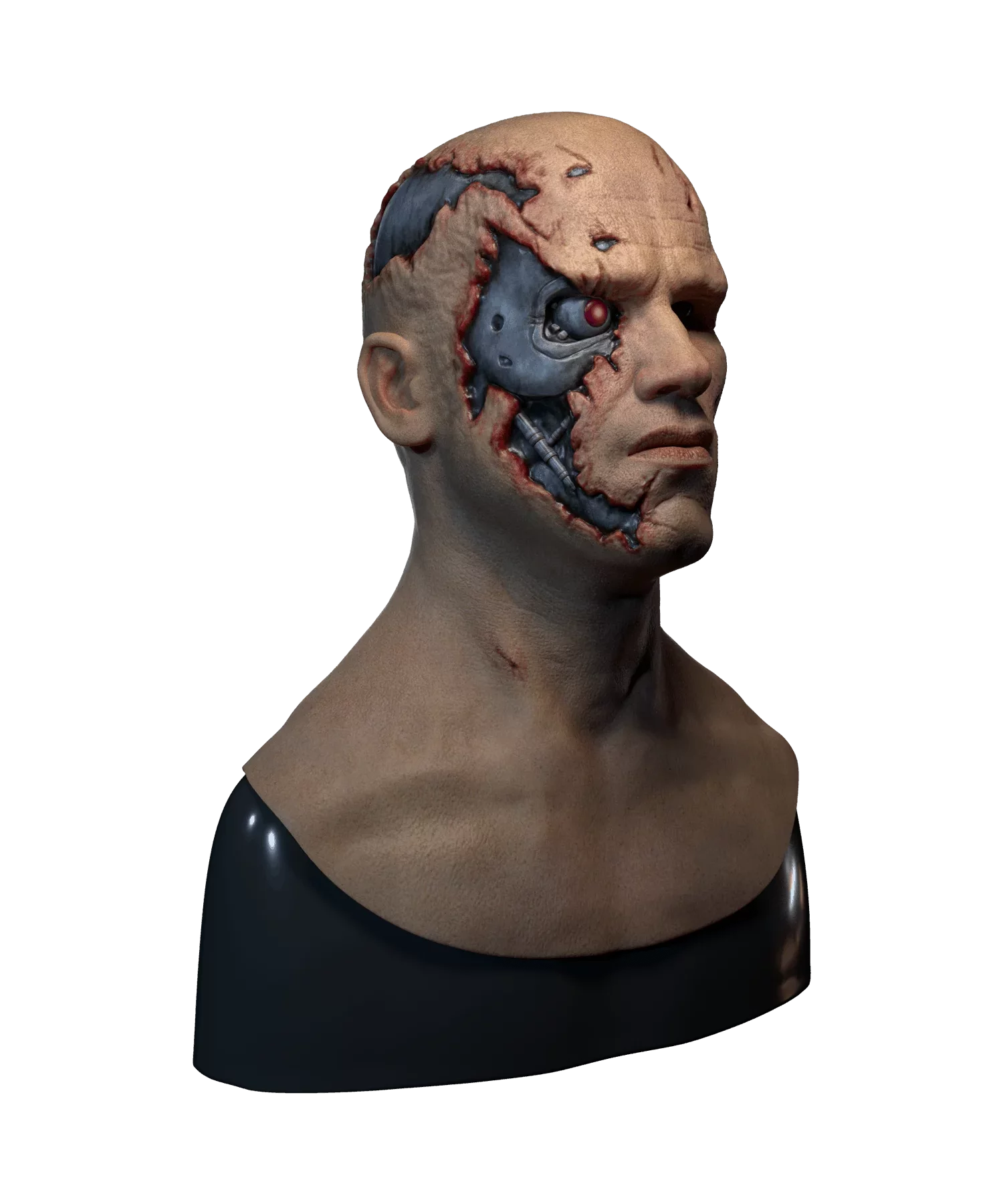 The Cyborg Silicone Mask