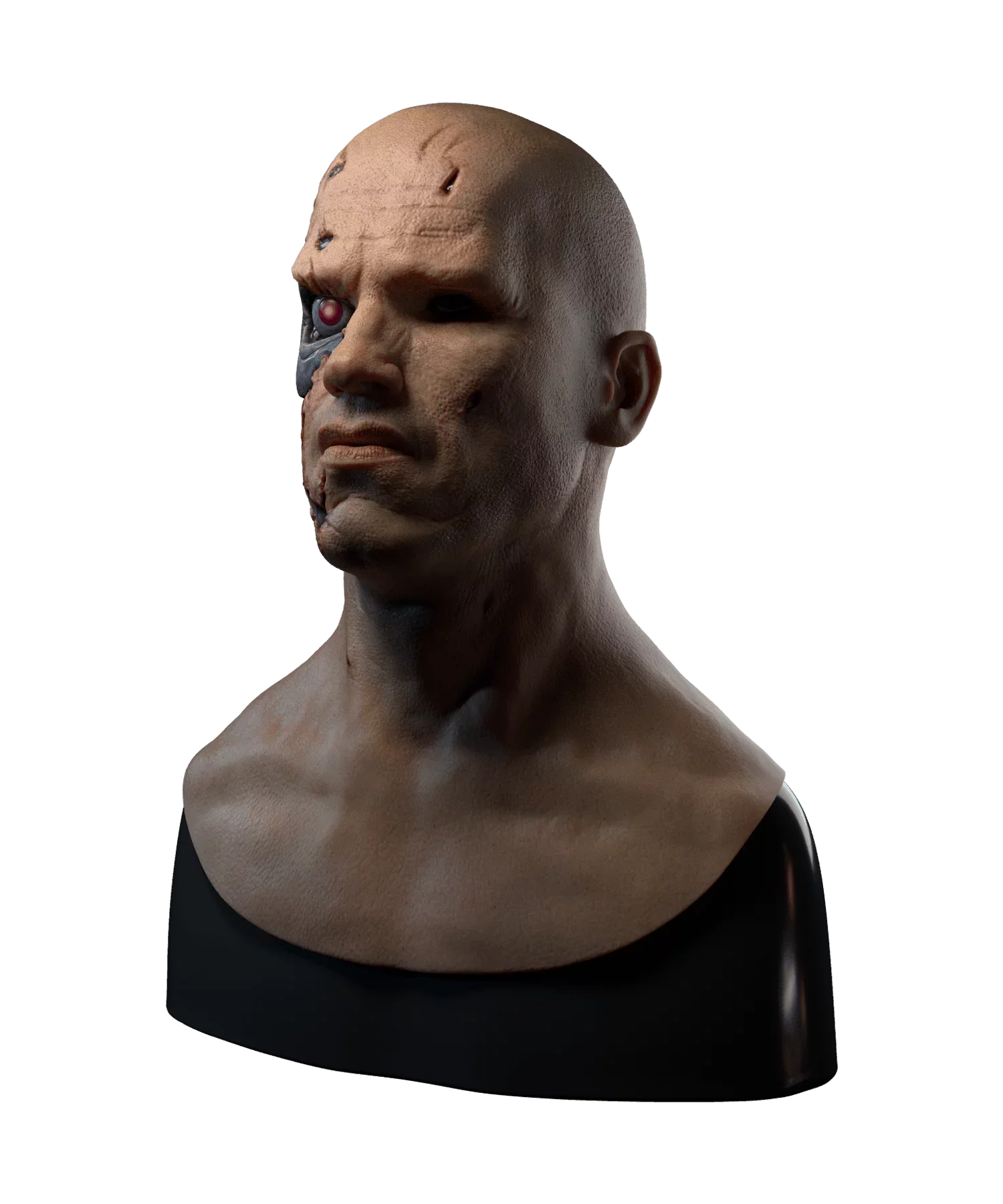 The Cyborg Silicone Mask