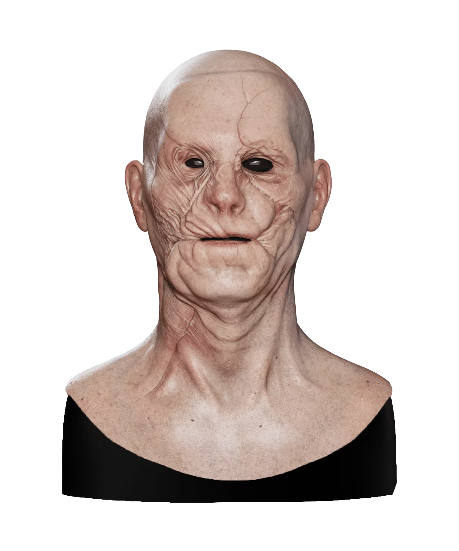 The Disfigured Silicone Mask