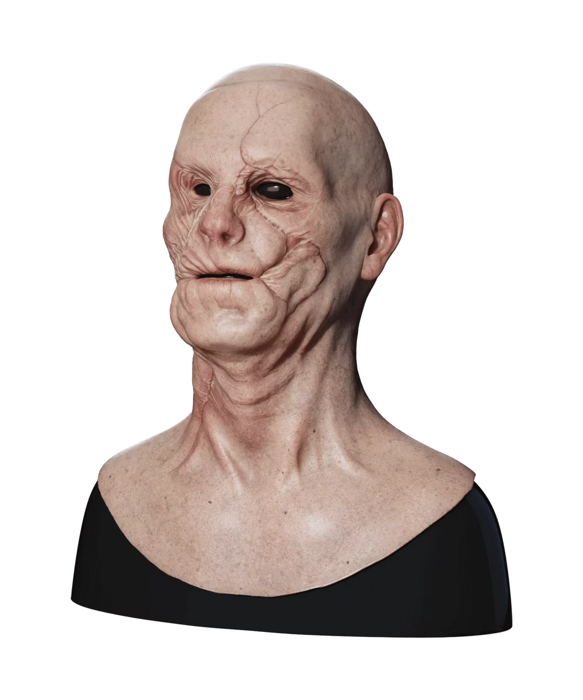 The Disfigured Silicone Mask