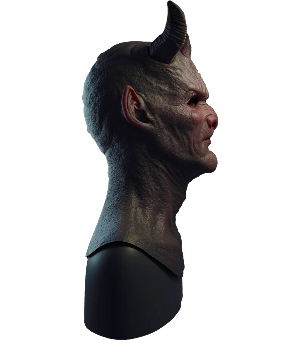 The Demon Silicone Mask